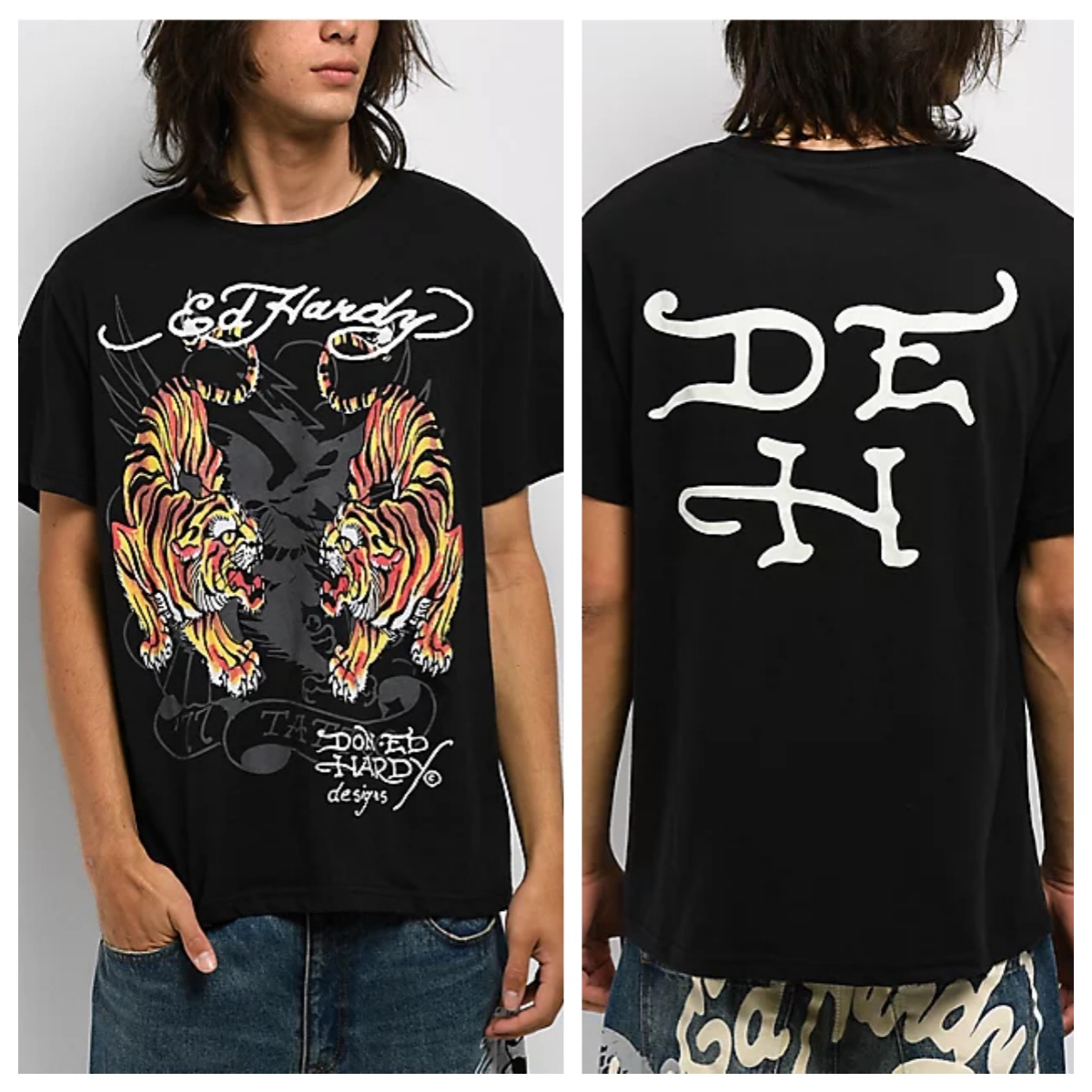 Streetwear Brand Clothing - Tigers Ed Tattoo Art Street 트렌디