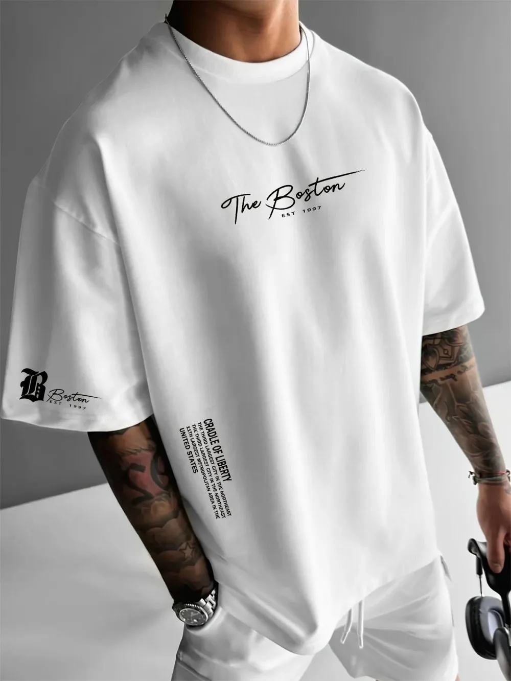 Streetwear Brand Clothing - 최신 명품 남성 브랜드 레터 프린트