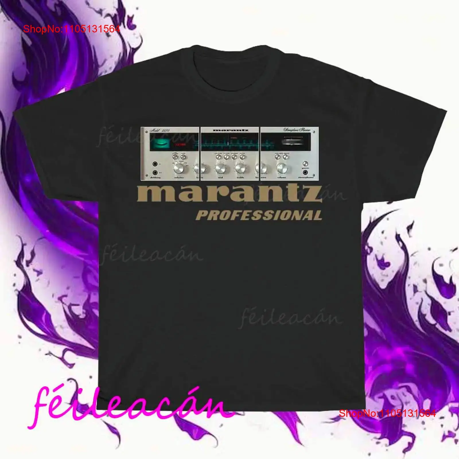 Brand Of Streetwear - 새로운 마란츠 앰프 로고 아메리칸 티셔츠