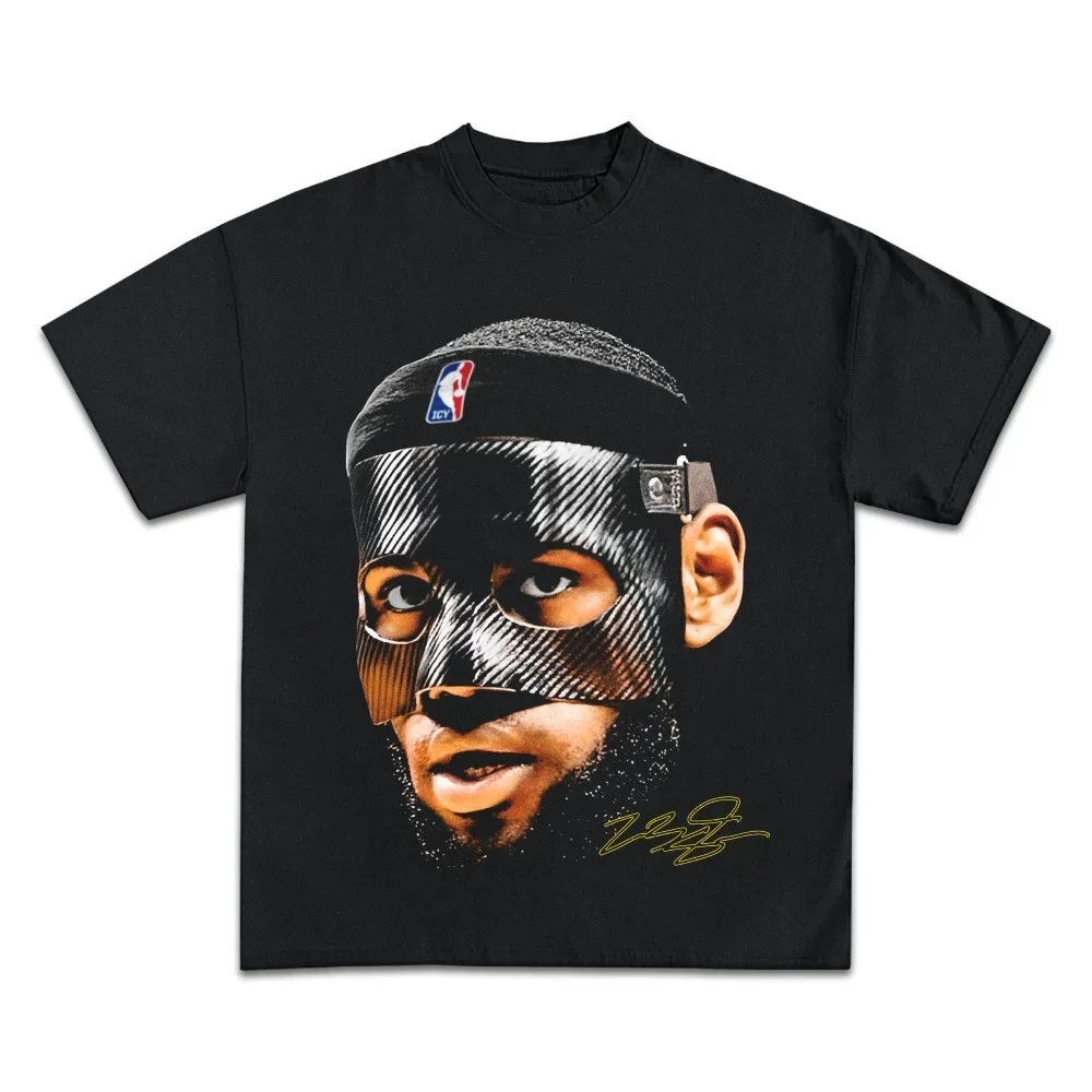 레브론 제임스 농구 스타 T 셔츠 남성 여성 반팔 티셔 - Streetwear Brand Clothing 리뷰 및 가격