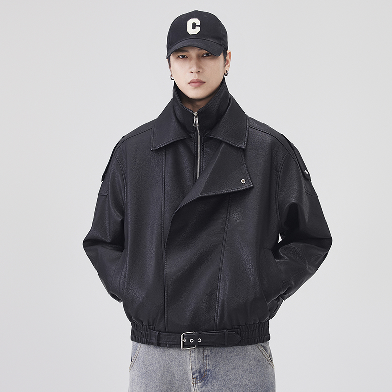 가을 겨울 가죽 자켓 남성 스트리트웨어 패션 루즈 캐주 - Streetwear Brand Clothing 리뷰 및 가격