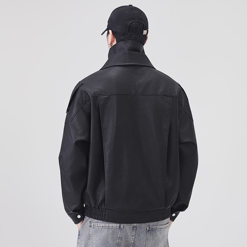 가을 겨울 가죽 자켓 남성 스트리트웨어 패션 루즈 캐주 - Streetwear Brand Clothing 리뷰 및 가격