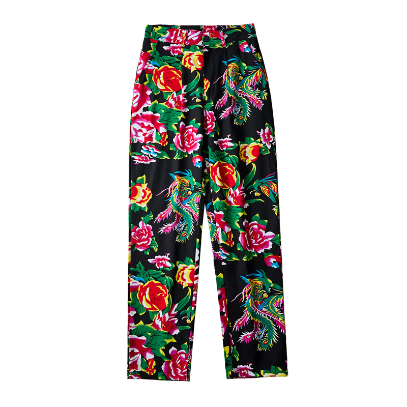 남성용 중국 스타일 인기 바지, 하이 퀄리티 브랜드,  - Streetwear Brand With Flowers 리뷰 및 가격