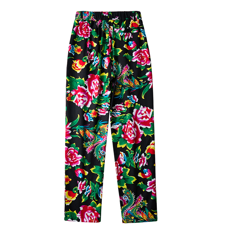 남성용 중국 스타일 인기 바지, 하이 퀄리티 브랜드,  - Streetwear Brand With Flowers 리뷰 및 가격