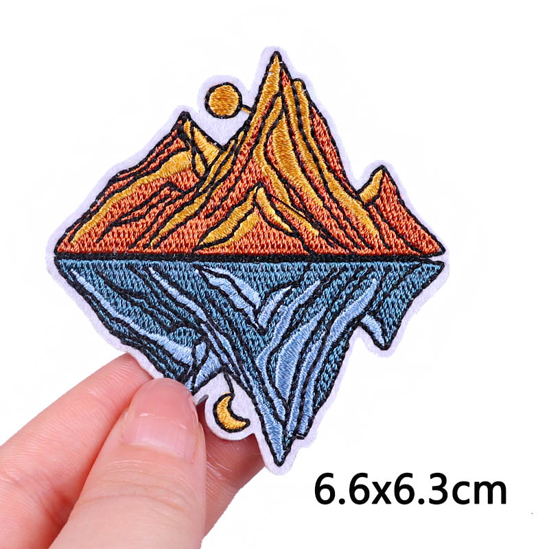 옷 캠프에 대한 패치에 야외 철 의류에 대한 수 놓은  - Streetwear Brand Stickers 리뷰 및 가격