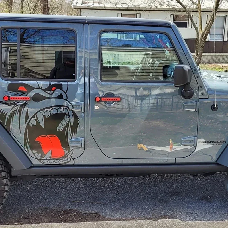 고릴라 킹콩 디자인 자동차 스티커 SUV 대형 사이드  - Streetwear Brand Stickers 리뷰 및 가격