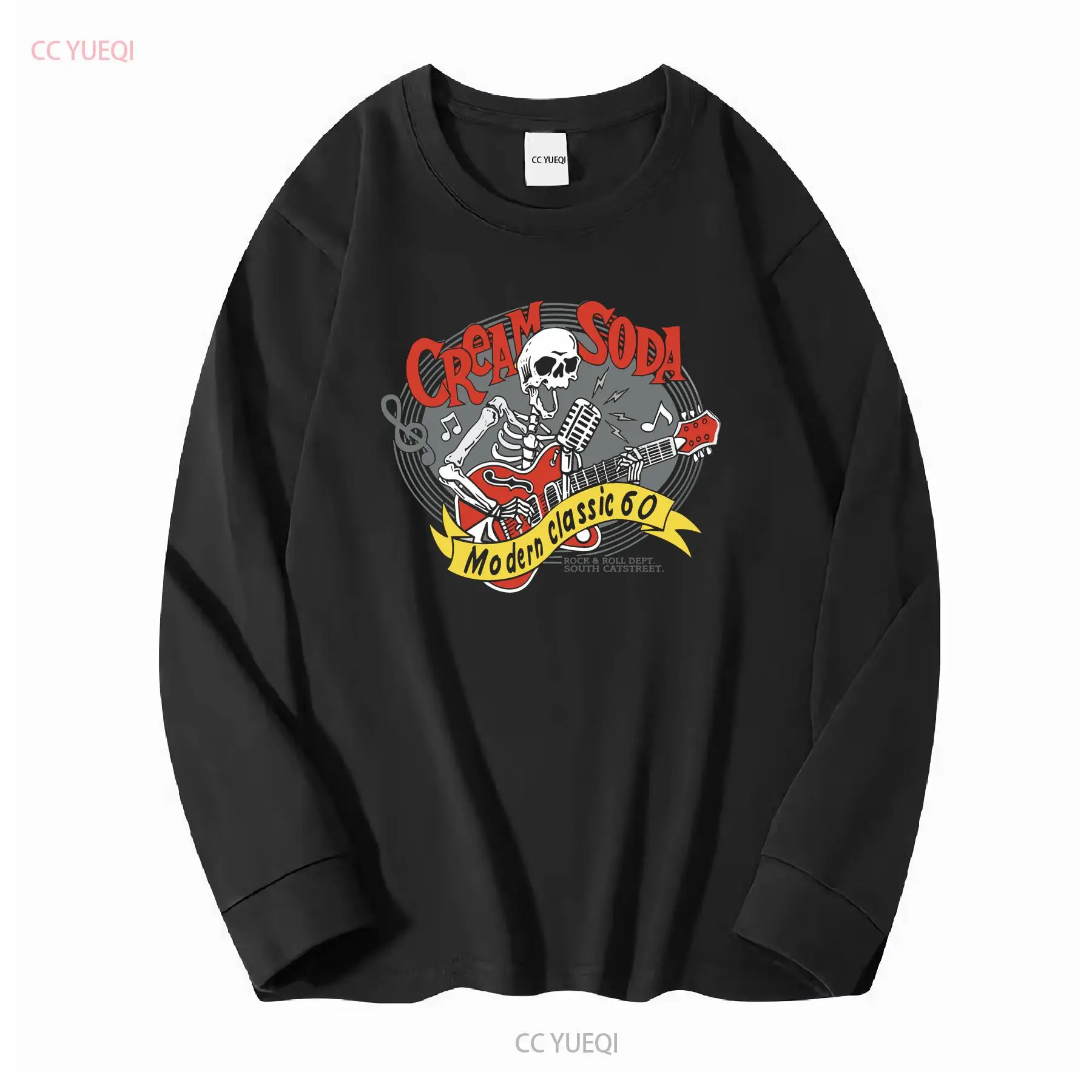 크림 소다 록 롤 티셔츠 일본 브랜드 빈티지 워시드 소 - Brand Of Streetwear 리뷰 및 가격