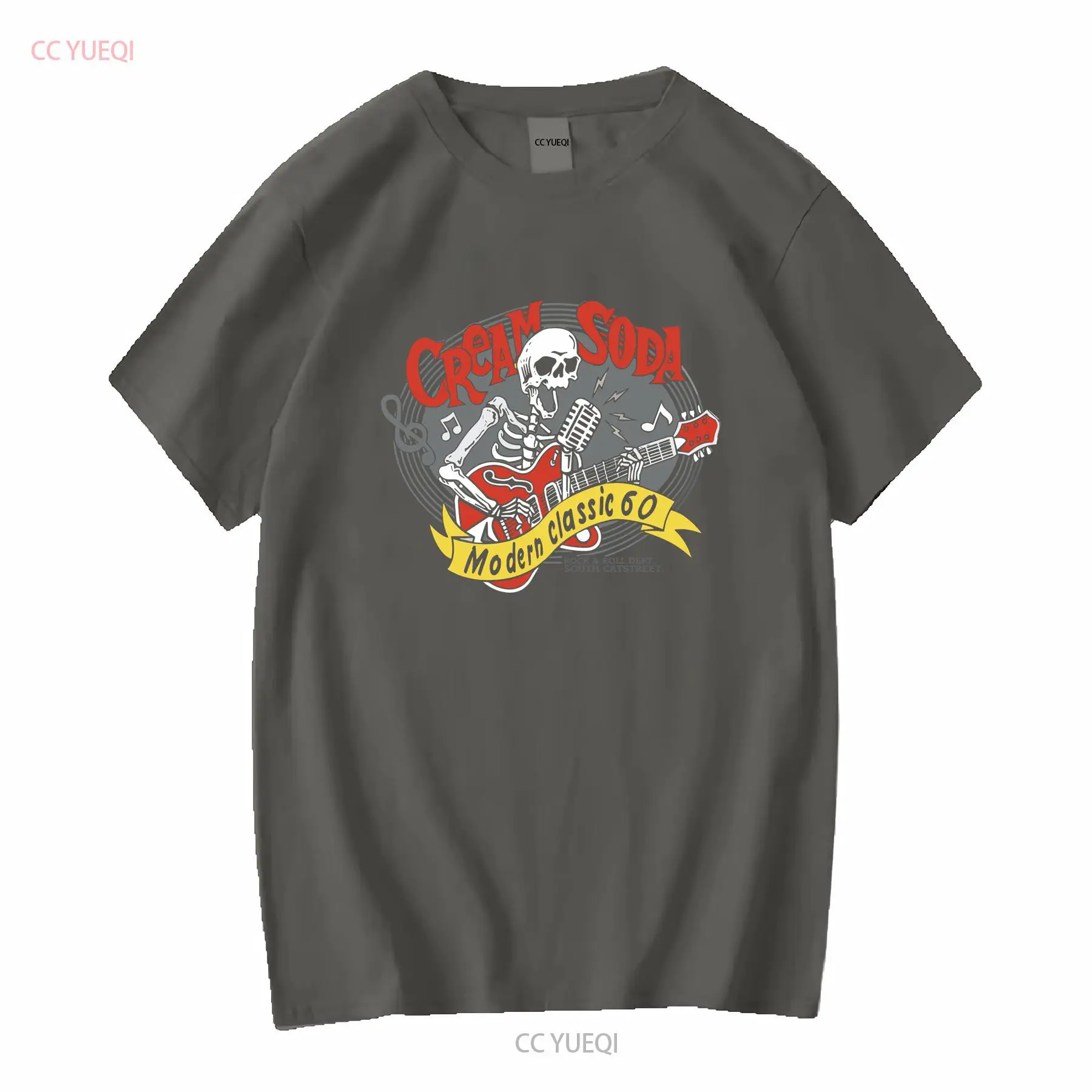 크림 소다 록 롤 티셔츠 일본 브랜드 빈티지 워시드 소 - Brand Of Streetwear 리뷰 및 가격